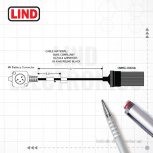 BB-2590 Battery Cable - CBLBA-F00150