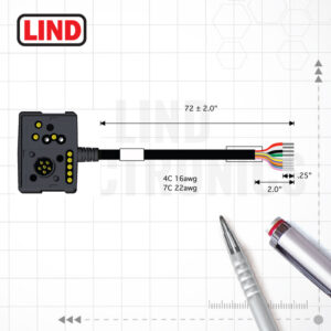 BB-2590 Battery Cable - CBLBS-F01202